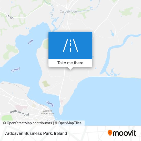 Ardcavan Business Park map