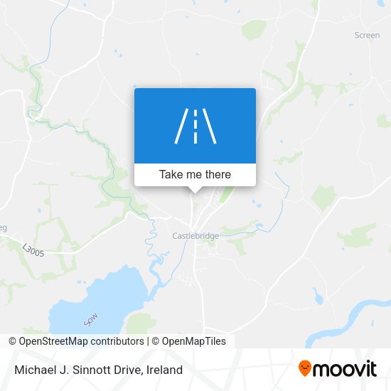 Michael J. Sinnott Drive map