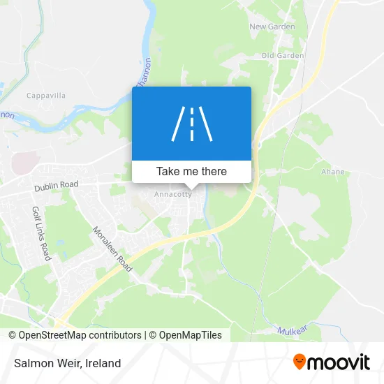 Salmon Weir map