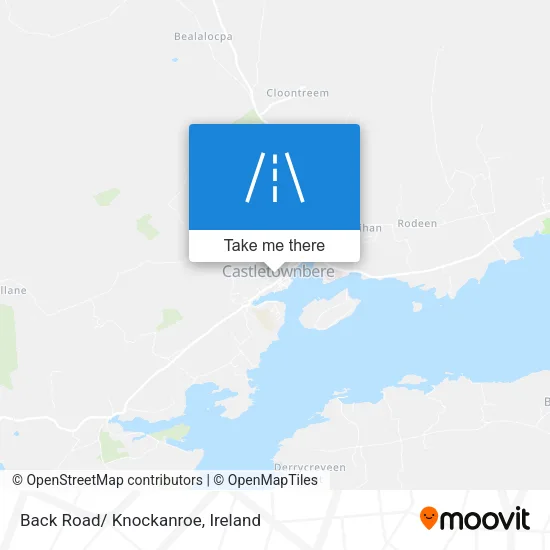 Back Road/ Knockanroe map