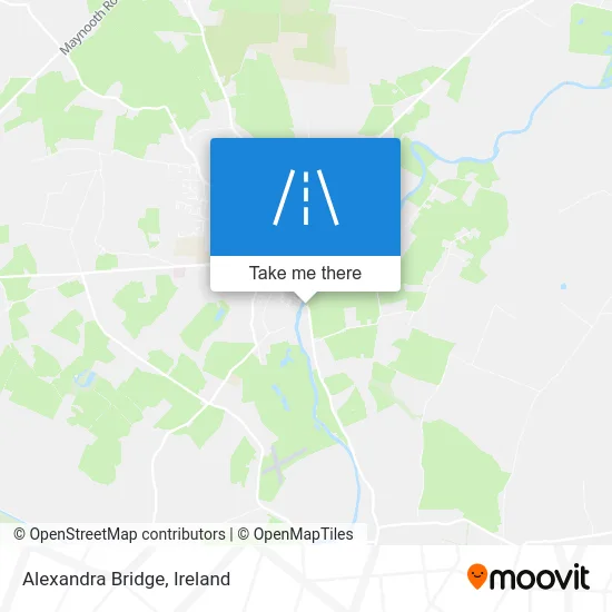 Alexandra Bridge map