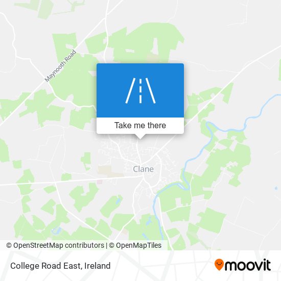 College Road East map