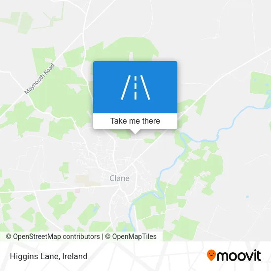 Higgins Lane map
