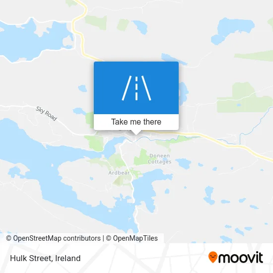 Hulk Street map