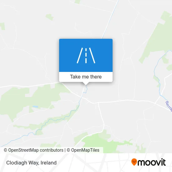 Clodiagh Way map