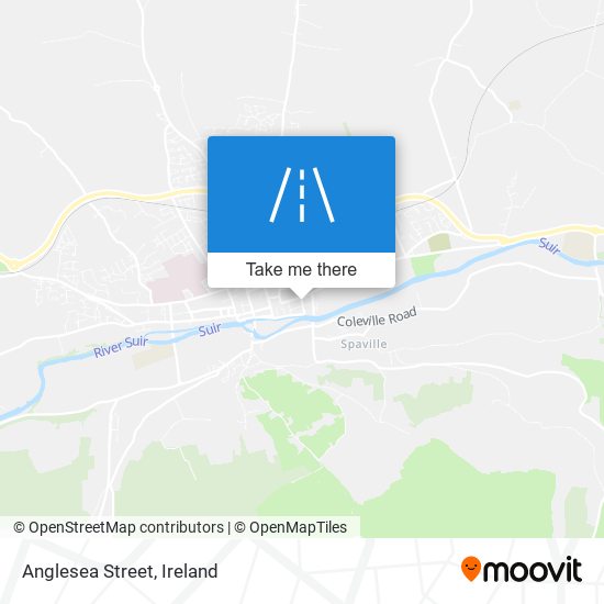 Anglesea Street map