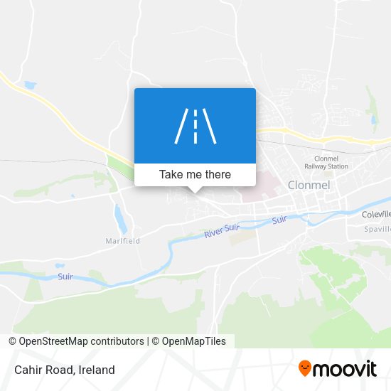 Cahir Road map