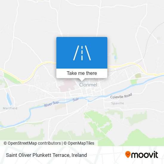 Saint Oliver Plunkett Terrace map