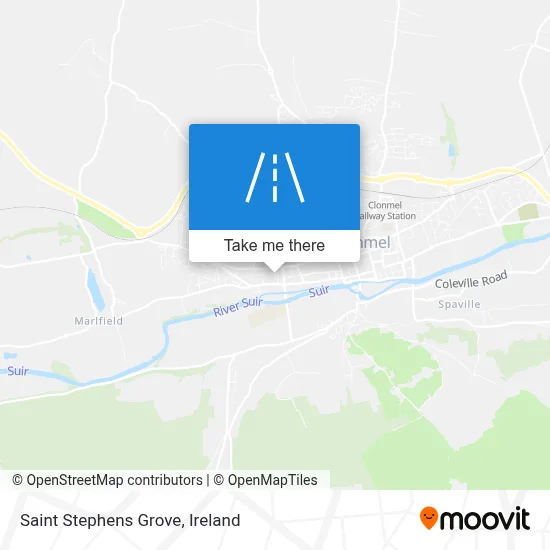 Saint Stephens Grove map