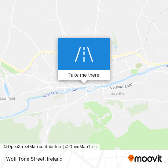 Wolf Tone Street map