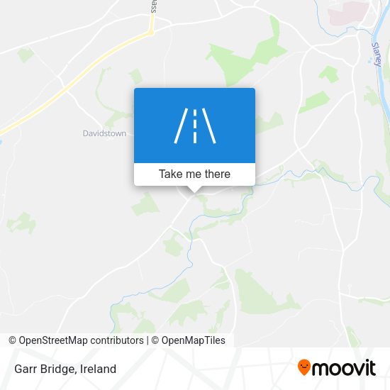 Garr Bridge map