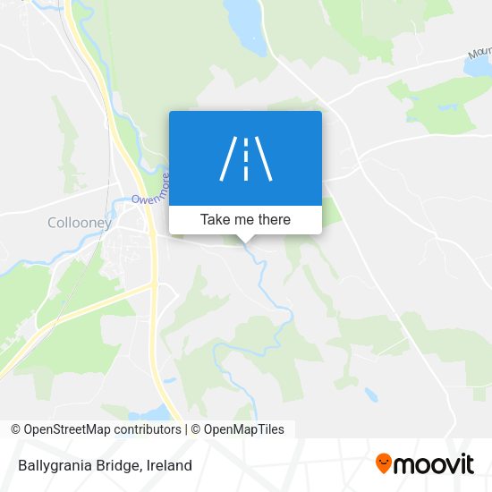 Ballygrania Bridge map