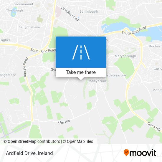 Ardfield Drive map