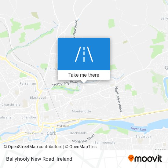 Ballyhooly New Road map