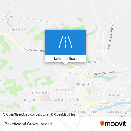 Beechwood Grove map
