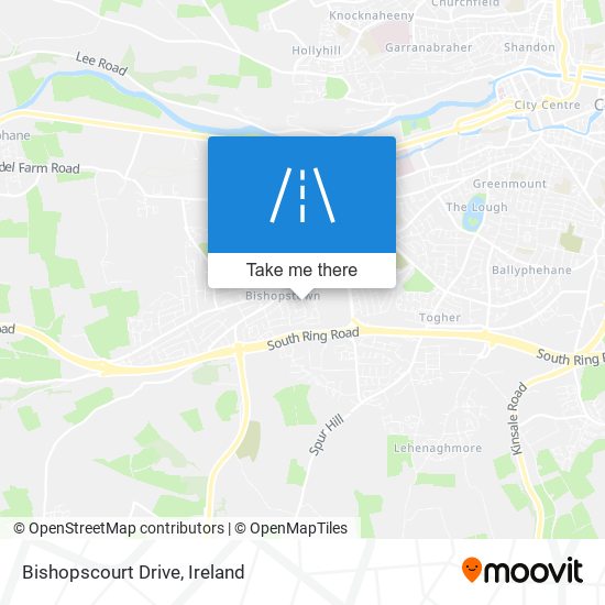 Bishopscourt Drive map