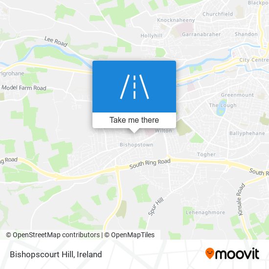 Bishopscourt Hill map