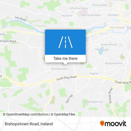 Bishopstown Road map