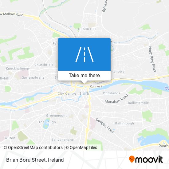 Brian Boru Street map