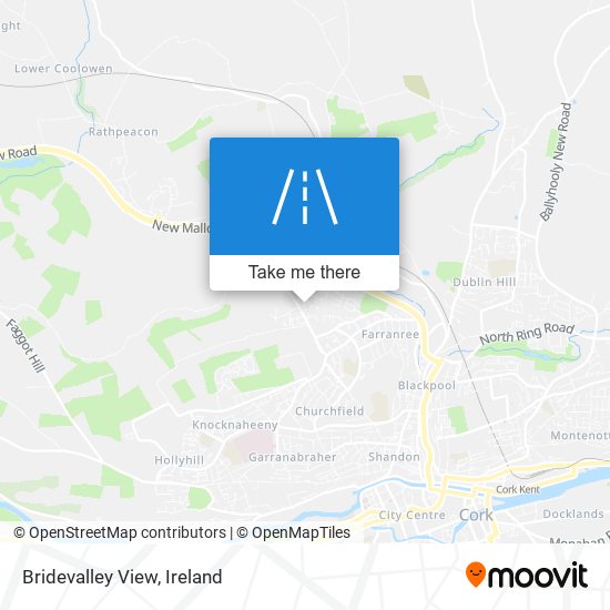 Bridevalley View map