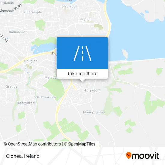 Clonea map