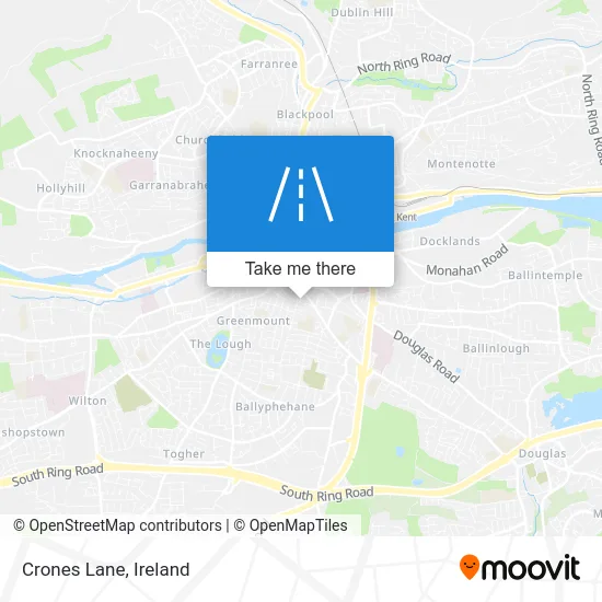 Crones Lane map