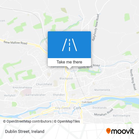 Dublin Street map