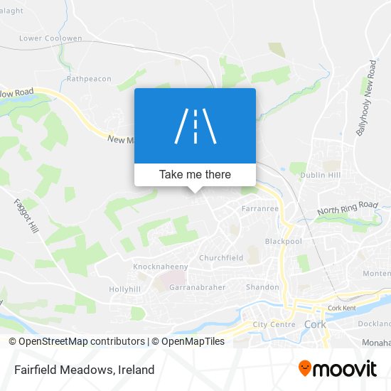 Fairfield Meadows map