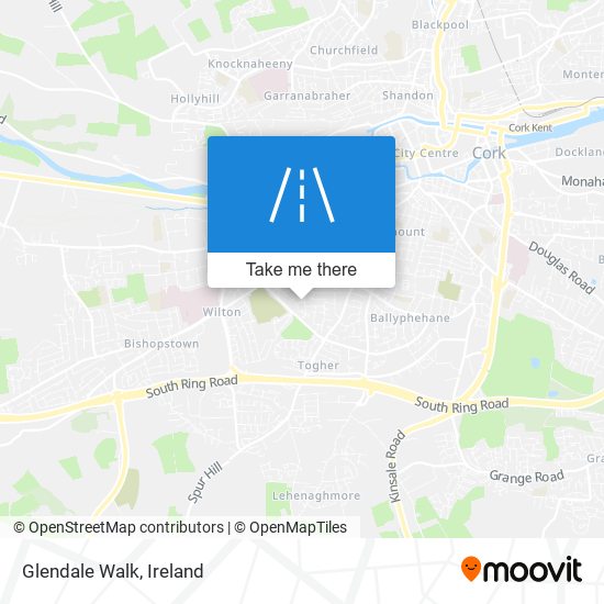 Glendale Walk map