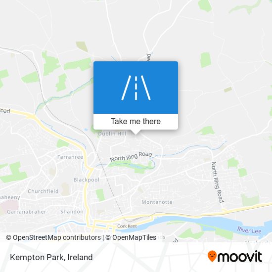 Kempton Park map