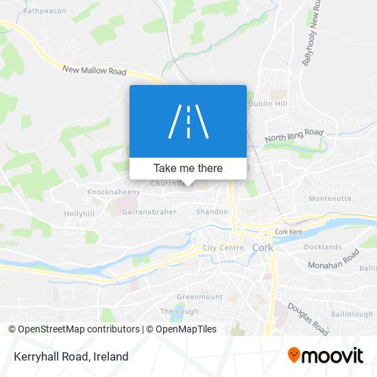 Kerryhall Road map