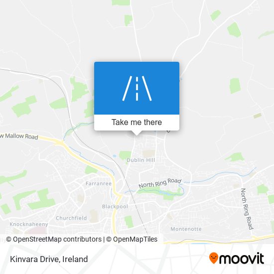 Kinvara Drive map