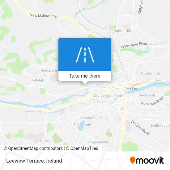 Leeview Terrace map
