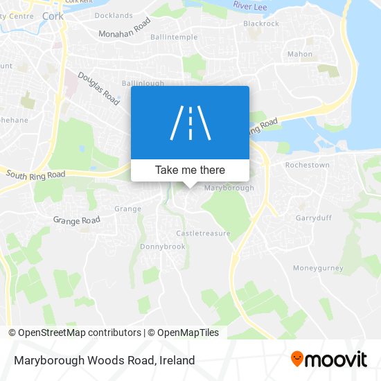 Maryborough Woods Road map