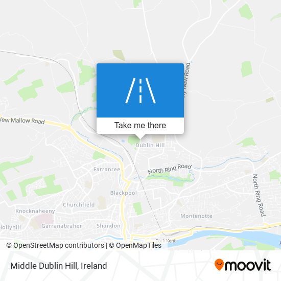 Middle Dublin Hill map