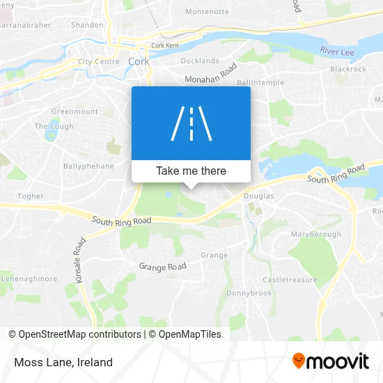 Moss Lane map