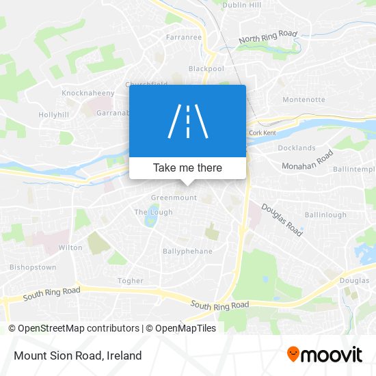 Mount Sion Road map