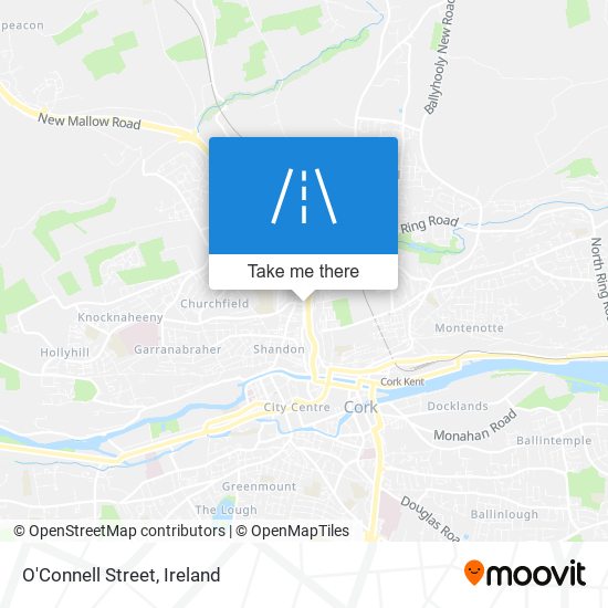 O'Connell Street map