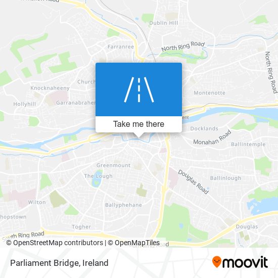 Parliament Bridge map