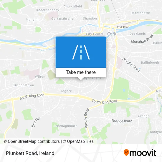 Plunkett Road map