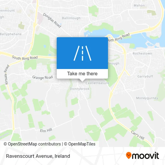 Ravenscourt Avenue map