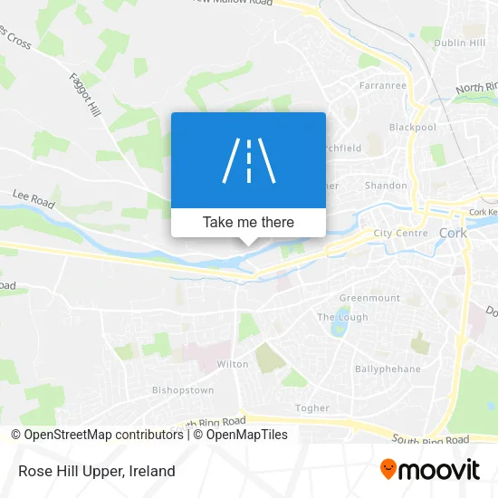 Rose Hill Upper map