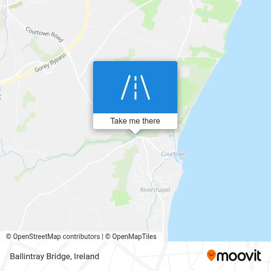 Ballintray Bridge map