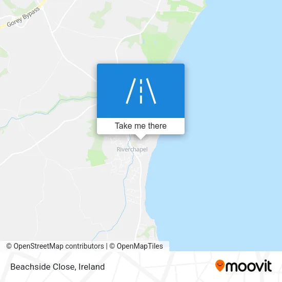 Beachside Close map