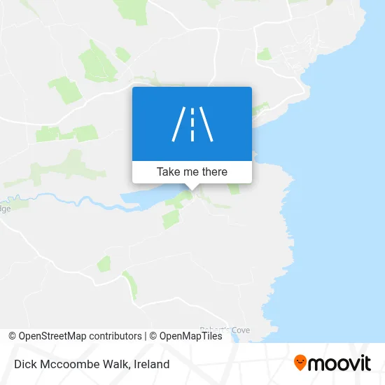 Dick Mccoombe Walk map