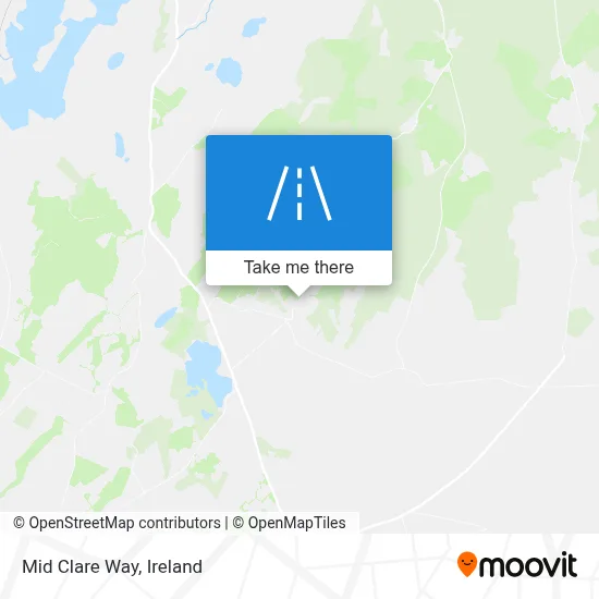 Mid Clare Way map