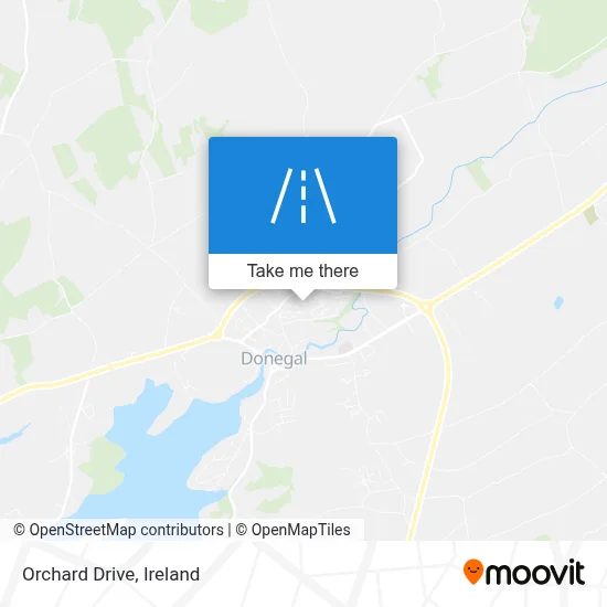 Orchard Drive map