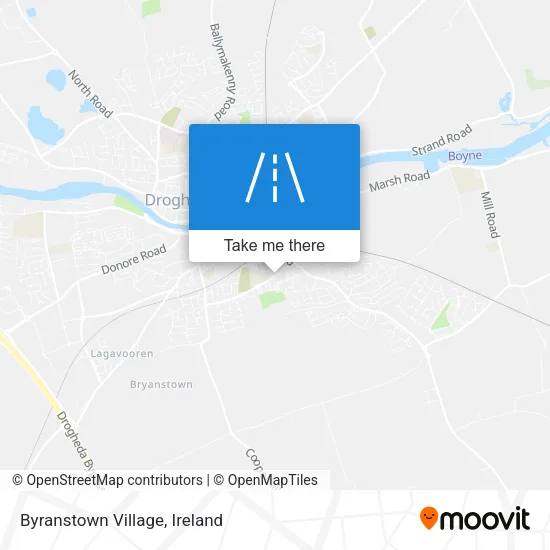 Byranstown Village map