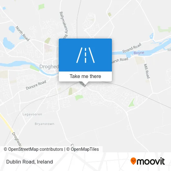 Dublin Road map