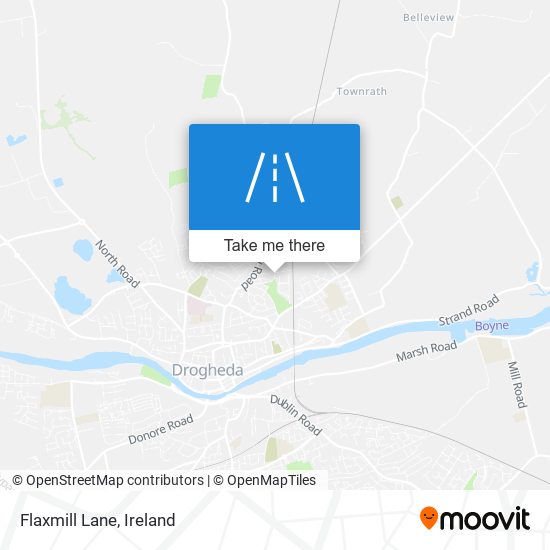 Flaxmill Lane map